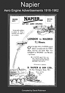 Livre : Napier Aero Engine Advertisements 1916-1962