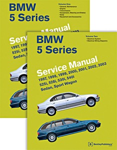 Book: BMW 5 Series (E39) - 525i, 528i, 530i, 540i (1997-2003) (USA) - Bentley Service Manual 