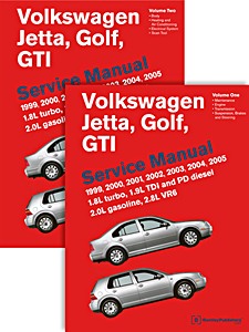 Livre : Volkswagen Golf, GTI, Jetta - gasoline and diesel (1999-2005) (USA) - Bentley Service Manual 
