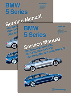 Livre : BMW 5 Series (E60, E61) - 525i/xi, 528i/xi, 530i/xi, 535i/xi, 545i, 550i (2004-2010) (USA) - Bentley Service Manual 