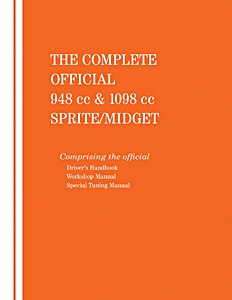 Book: The Complete Official 948/1098 cc A-H Sprite/MG Midget