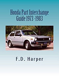 Livre : Honda - Part Interchange Guide 1973 -1983 