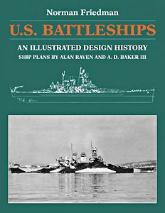 Omslag boek U.S. Battleships : An Illustrated Design History