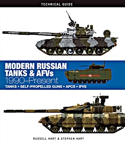 Cubierta libro Modern Russian Tanks & AFVs (1990-Present) - Tanks, Self-Propelled Guns, APCs, IFVs