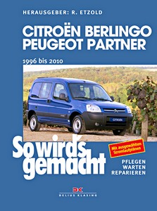Buch: [SW 161] Citroen Berlingo / Peugeot Partner (96-10)