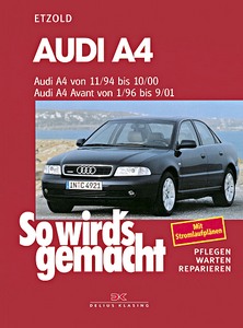 Livre : [SW 098] Audi A4 (11/94-10/00), A4 Avant (1/96-09/01)