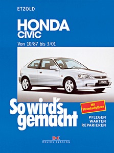 Książka: [SW 115] Honda Civic (10/1987-3/2001)
