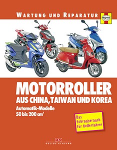 Livre : Motorroller aus China, Taiwan und Korea