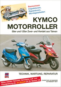 Livre : Kymco Motorroller - 50er und 125er Zwei- und Viertakt aus Taiwan 