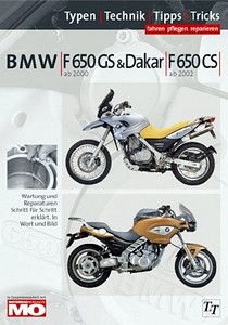 Livre : BMW F 650 GS & Dakar (ab 00), F650 CS (ab 02)