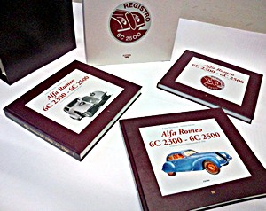 Livre : Alfa Romeo 6C 2300 - 6C 2500 (3 Volumes with slipcase) 