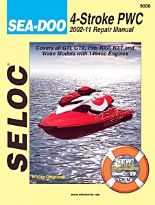 Livre : Sea-Doo 4-Stroke Personal Watercraft (2002-2011) - Repair Manual 