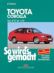 Boek: [SW 122] Toyota Corolla (8/1992-1/2002)