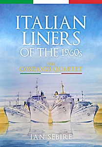Omslag boek Italian Liners of the 1960s - The Costanzi Quartet