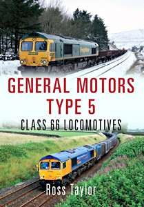 Cubierta libro General Motors Type 5 - Class 66 Locomotives