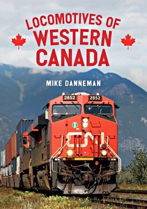 Cubierta libro Locomotives of Western Canada