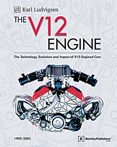 Omslag werkplaatshandboek The V12 Engine - The Technology, Evolution and Impact of V12-Engined Cars 1909-2005