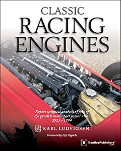 Omslag werkplaatshandboek Classic Racing Engines - Expert Technical Analysis of Fifty of the Greatest Motorsport Power Units 1913-1994