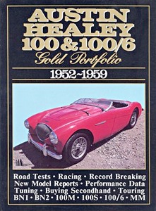 Livre: Austin-Healey 100 & 100/6 (1952-1959) - Brooklands Gold Portfolio