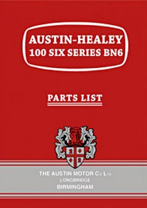 [AKD 855] Austin-Healey 100 Six (BN6) - Parts List
