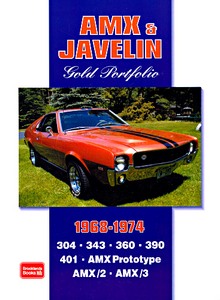 Livre : AMX & Javelin (1968-1974) - Brooklands Gold Portfolio