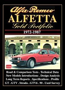 Livre : Alfa Romeo Alfetta (1972-1987) - Brooklands Gold Portfolio