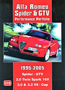 Livre : Alfa Romeo Spider & GTV (1995-2005) - Brooklands Performance Portfolio