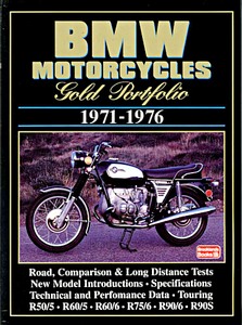 Livre : BMW Motorcycles Gold Portfolio 1971-1976