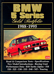 Boek: BMW 5 Series Gold Portfolio 1988-1995