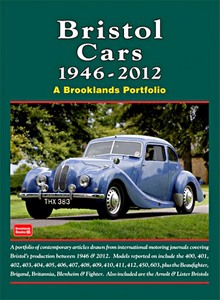 Livre : Bristol Cars (1946-2012) - Brooklands Portfolio