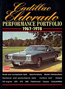 Livre : Cadillac Eldorado (1967-1978) - Brooklands Performance Portfolio