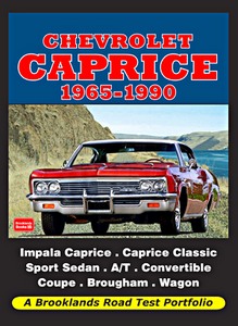 Boek: Chevrolet Caprice 1965-1990