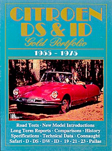 Livre : Citroën DS & ID (1955-1975) - Brooklands Gold Portfolio