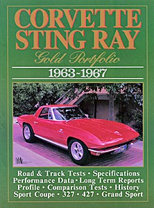 Livre : Corvette Sting Ray (1963-1967) - Brooklands Gold Portfolio