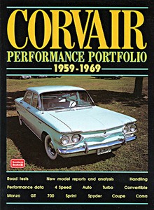 Livre : Chevrolet Corvair 1959-1969 - Brooklands Performance Portfolio