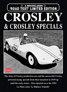 Livre : Crosley & Crosley Specials - Brooklands Portfolio