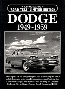 Livre : Dodge (1949-1959) - Brooklands Portfolio