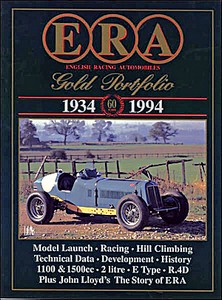 Livre : ERA (1934-1994) - Brooklands Gold Portfolio