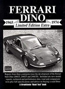 Livre : Ferrari Dino (1965-1975) - Brooklands Portfolio
