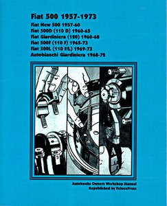 Livre : Fiat 500 (1957-1973) - Owners Workshop Manual