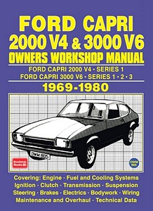 Book: [AB805] Ford Capri - 2000 V4/3000 V6 (1969-1980)