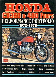 Livre : Honda CB350 & 400 Fours 72-78
