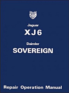 Boek: [E188/4] Daimler Sovereign/Jag XJ6 Ser. II WSM
