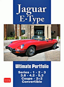 Livre : Jaguar E-Type (1961-1975) - Brooklands Ultimate Portfolio