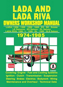 Book: Lada 1200, 1300, 1500, 1600 / Riva (Nova) 1200, 1300, 1500 - Owners Workshop Manual
