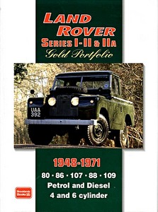 Livre : Land Rover Series I - II & IIA (1948-1971) - Brooklands Gold Portfolio