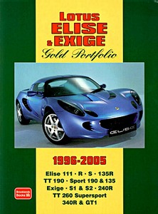 Livre : Lotus Elise & Exige (1996-2005) - Brooklands Gold Portfolio