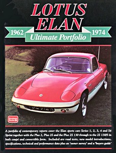 Buch: Lotus Elan (1962-1974) - Brooklands Ultimate Portfolio