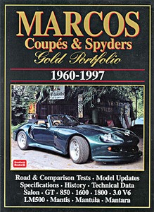 Livre : Marcos Coupes & Spyders (1960-1997) - Brooklands Gold Portfolio