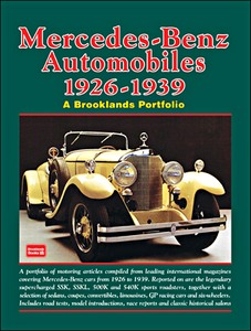 Livre : Mercedes-Benz Automobiles 1926-1939